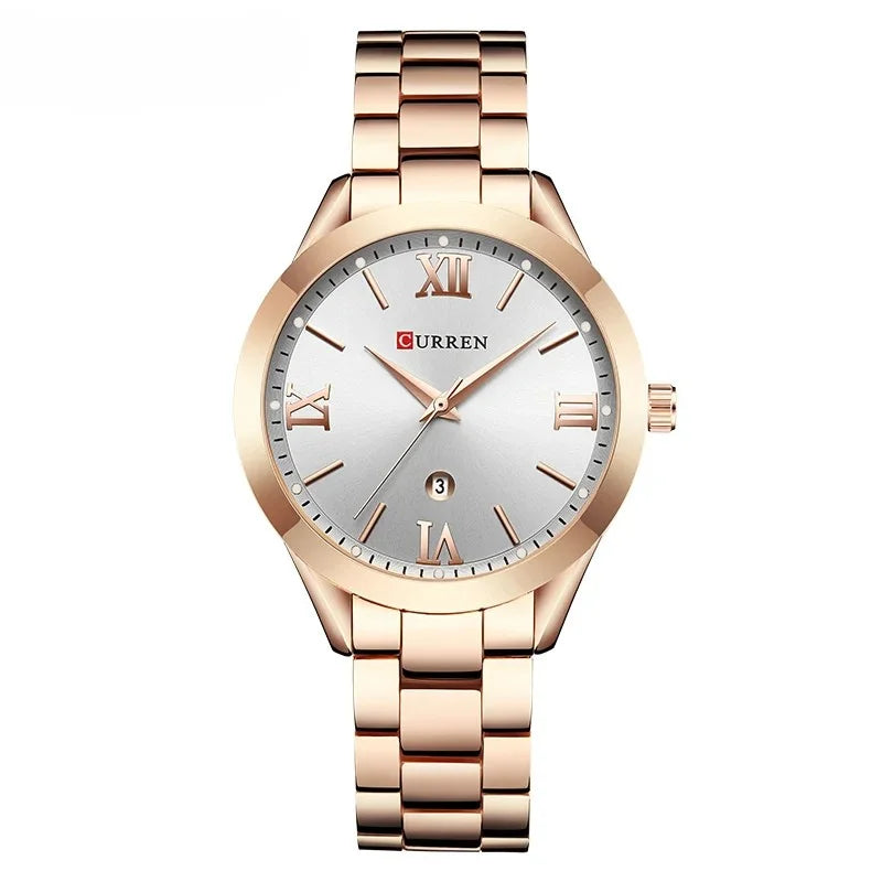 Relógio feminino Dourado Tamanho de 36mm