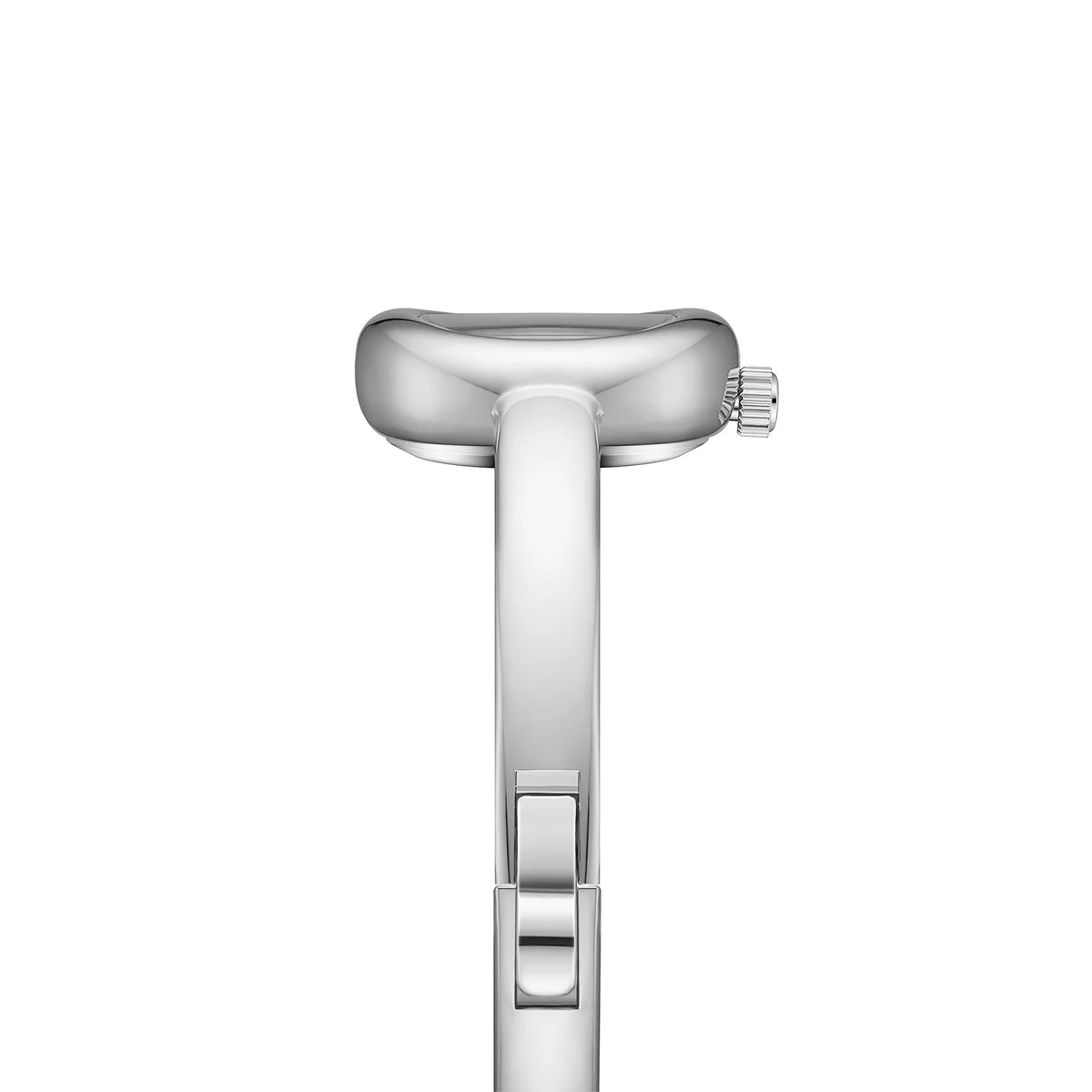Bracelete relógio feminino caixa oval com pulseira de 5mm
