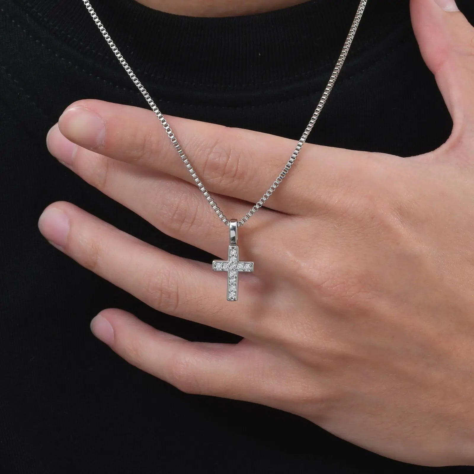 Colar Cross Lux