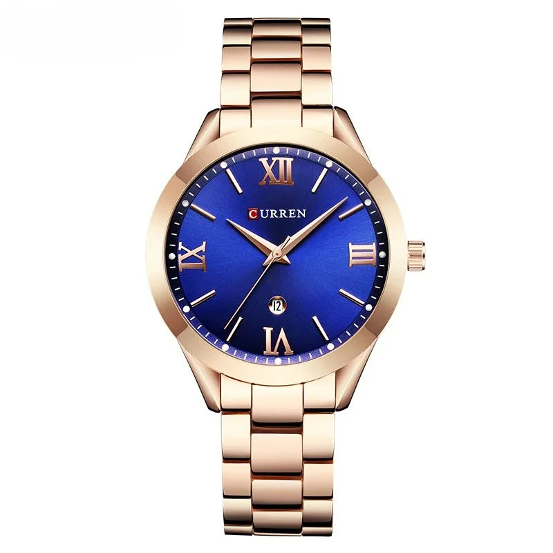 Relógio feminino Dourado Tamanho de 36mm