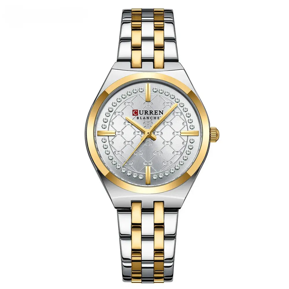 Relógio feminino de Luxo em aço inox 32mm