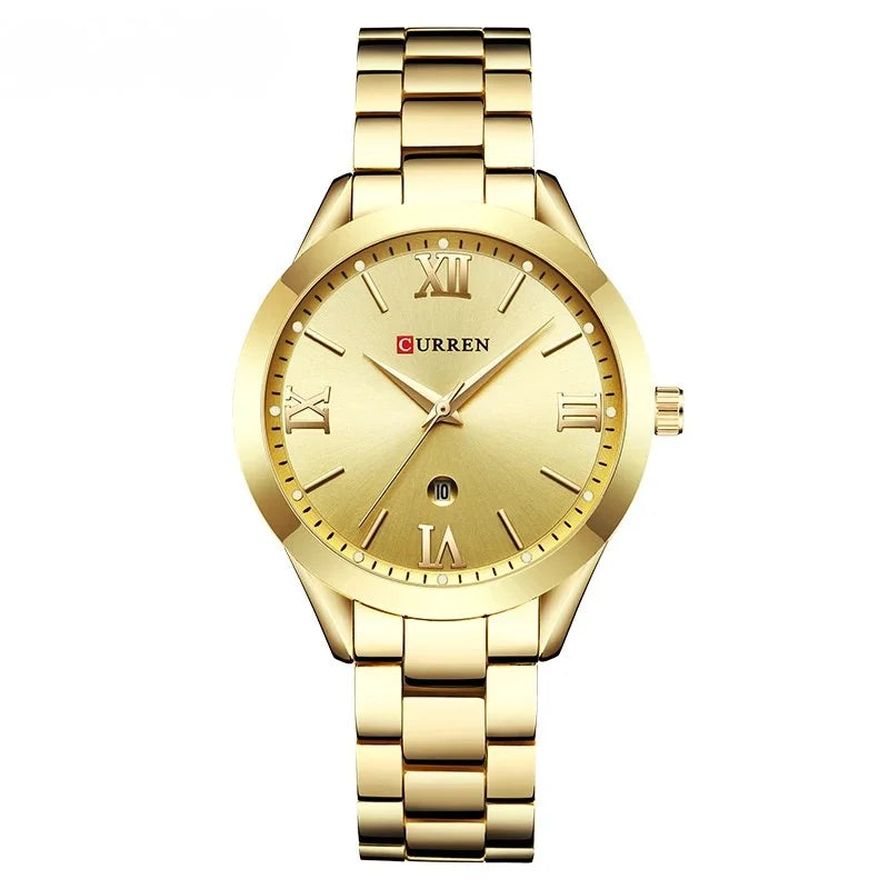 Relógio feminino Dourado Tamanho de 36mm