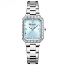 Relógio feminino 23mm com caixa retangular
