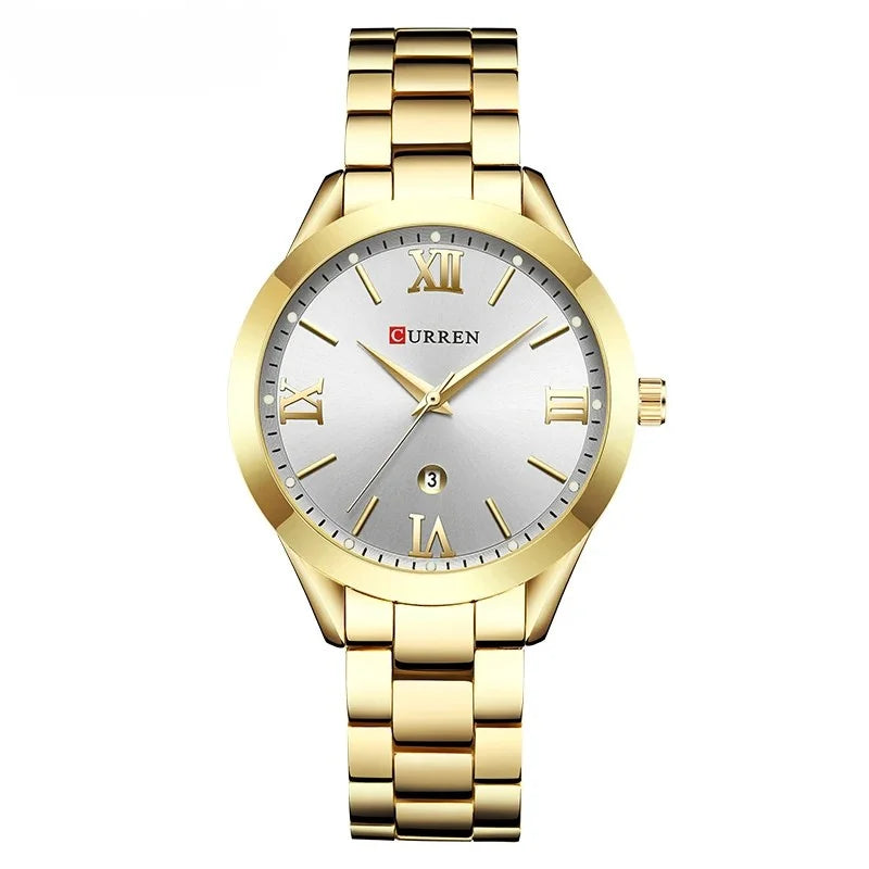 Relógio feminino Dourado Tamanho de 36mm