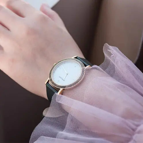 Relógio feminino Timepiece Ultra-fino