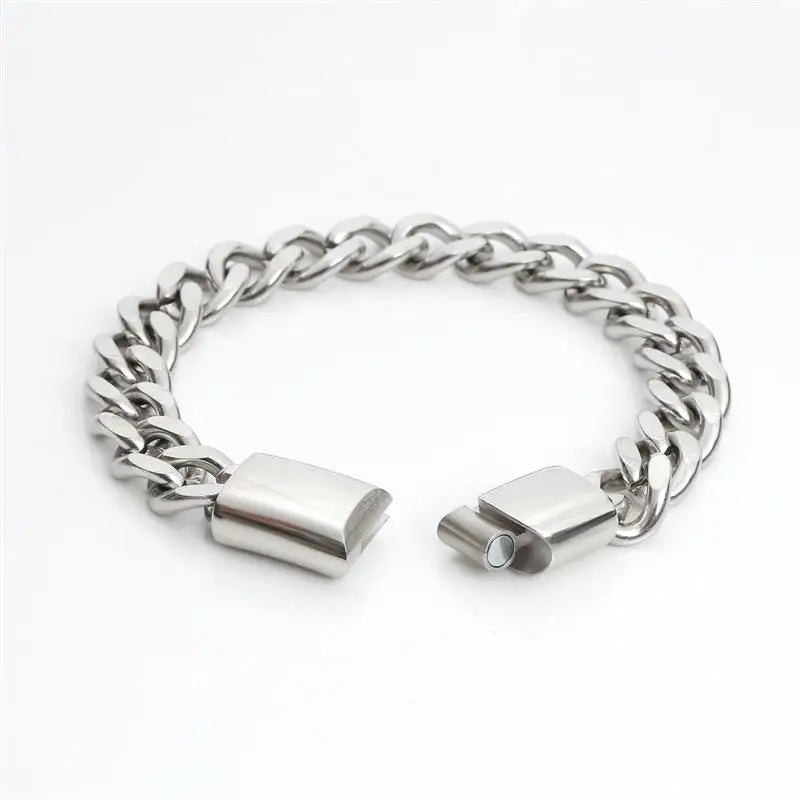 Pulseira Masculina corrente larga