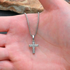 Colar Cross Lux