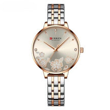 Relógio Floral com pulseira de 12mm